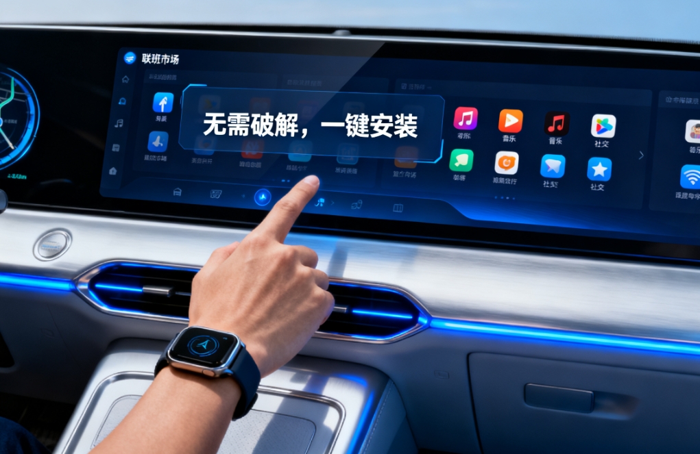 破局车载生态封闭困局：联班市场以免破解模式重塑应用服务格局